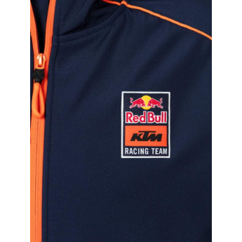 Red Bull KTM pánská bunda s kapucí Softshell Grid navy