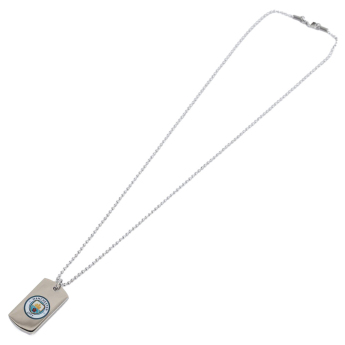 Manchester City řetízek na krk se psí známkou Colour Crest