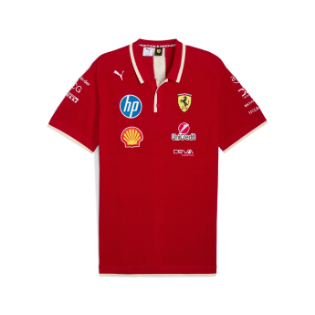 Ferrari pánské polo tričko China GP official Teamline Replica F1 Team 2025