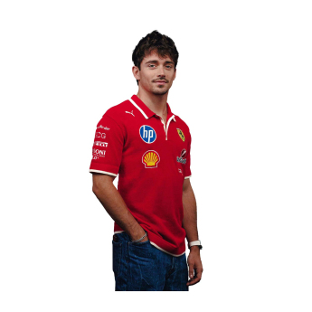 Ferrari pánské polo tričko China GP official Teamline Replica F1 Team 2025