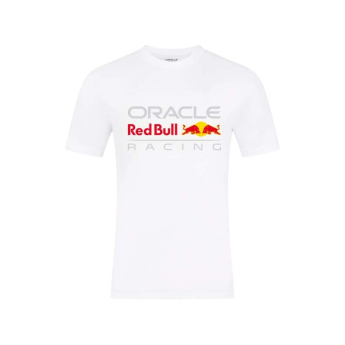 Red Bull Racing pánské tričko logo Core white F1 Team 2025