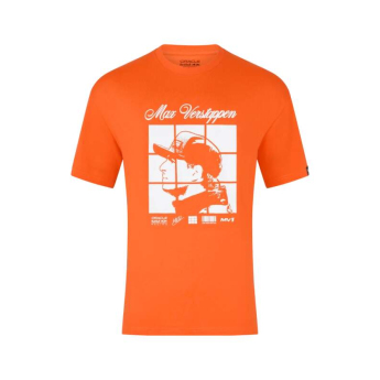 Red Bull Racing pánské tričko Max Verstappen MV1 orange F1 Team 2025
