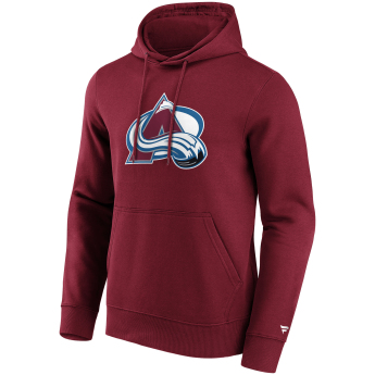 Colorado Avalanche pánská mikina s kapucí Primary Logo Graphic Hoodie dark red