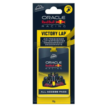 Red Bull Racing vůně do auta Armorall hanging card F1 yellow