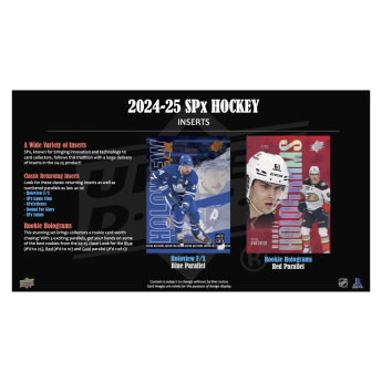 NHL boxy hokejové karty NHL 2024-25 Upper Deck SPx Hockey Hobby Box