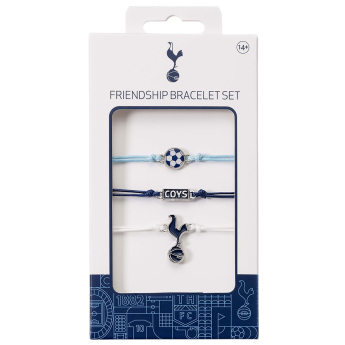 Tottenham Hotspur sada 3 náramků Friendship