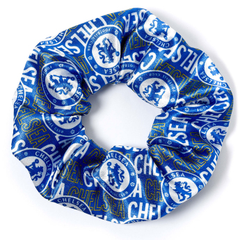 FC Chelsea gumička do vlasů colourful satin