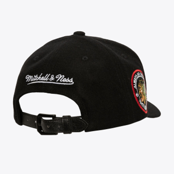 Chicago Blackhawks čepice flat kšiltovka Kicking Wool Pro Strapback