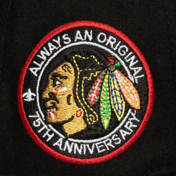 Chicago Blackhawks čepice flat kšiltovka Kicking Wool Pro Strapback