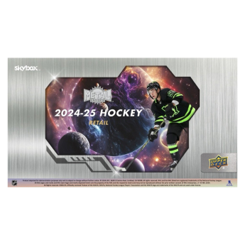 NHL boxy hokejové karty NHL 2024-25 Upper Deck Skybox Metal Universe Blaster Box