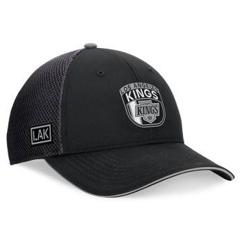 Los Angeles Kings dětská čepice baseballová kšiltovka 2024 Draft NHL On Stage Trucker Adjustable Hat