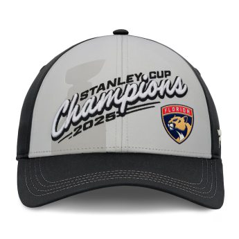 Florida Panthers čepice baseballová kšiltovka 2025 Stanley Cup Champions Locker Room Adjustable Hat