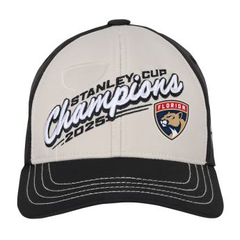 Florida Panthers dětská čepice baseballová kšiltovka 2025 Stanley Cup Champions Locker Room Adjustable Hat