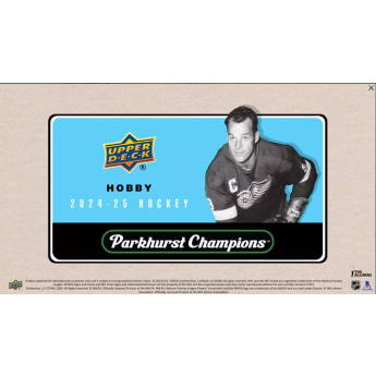 NHL boxy hokejové karty NHL 2024-25 Upper Deck Parkhurst Champions Hockey Hobby box