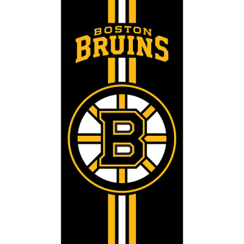 Boston Bruins plážová osuška Prestige black