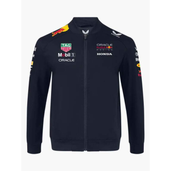 Red Bull Racing pánská bunda bomber official Teamline Replica navy F1 Team 2025