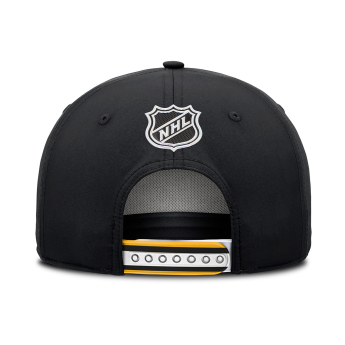 Boston Bruins čepice baseballová kšiltovka 2025 Draft Authentic Pro Structured Adjustable