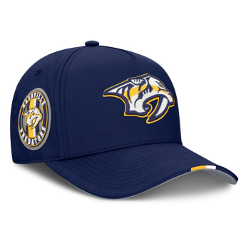 Nashville Predators čepice baseballová kšiltovka 2025 Draft Authentic Pro Structured Adjustable