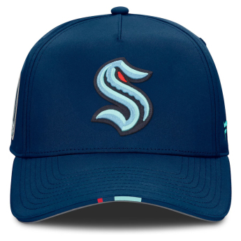Seattle Kraken čepice baseballová kšiltovka 2025 Draft Authentic Pro Structured Adjustable