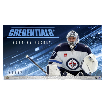 NHL boxy hokejové karty NHL 2024-2025 Upper Deck Credentials Hobby Box
