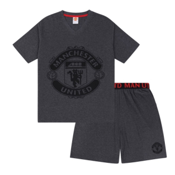Manchester United pánské pyžamo SLab grey