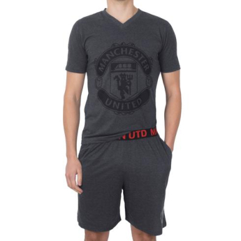 Manchester United pánské pyžamo SLab grey