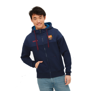 FC Barcelona pánská mikina s kapucí No2 Capucha