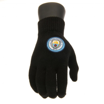 Manchester City dětské rukavice black