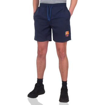 FC Barcelona fotbalové trenýrky Shorts navy