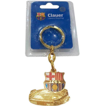 FC Barcelona přívěšek na klíče Golden stadium