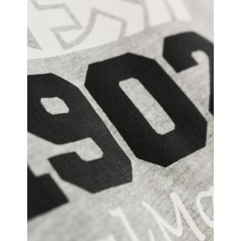 Real Madrid pánské tričko Crest grey