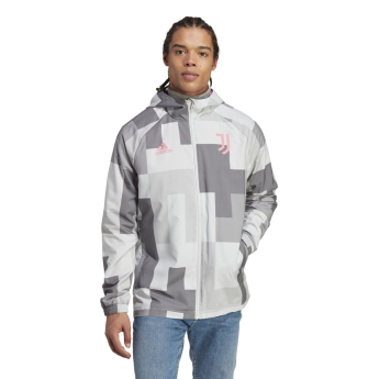 Juventus Turín pánská bunda s kapucí Windbreaker Graphic