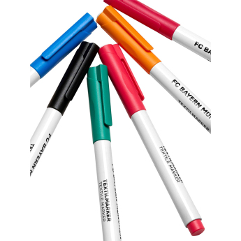 Bayern Mnichov dětské textilní fixy 6 textilmarker