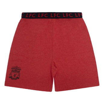 FC Liverpool pánské pyžamo Short Red Marl