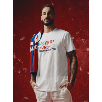 Bayern Mnichov pánské tričko Rekordmeister white
