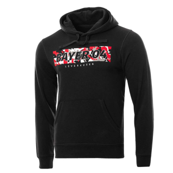 Bayer 04 Leverkusen pánská mikina s kapucí Camouflage