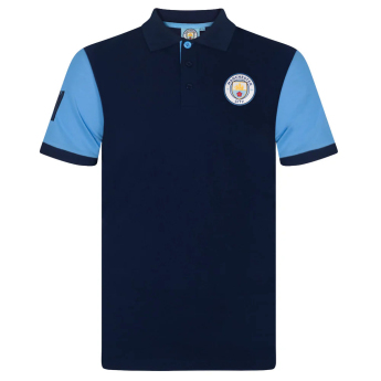 Manchester City pánské polo tričko Contrast navy