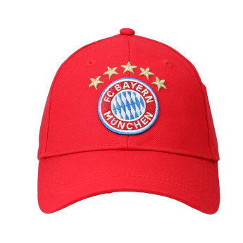 Bayern Mnichov čepice baseballová kšiltovka Crest red