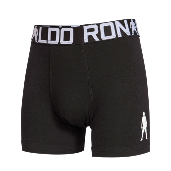 Cristiano Ronaldo dětské boxerky 2pack CR7 fullblack