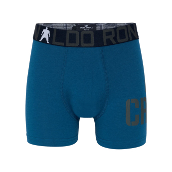 Cristiano Ronaldo dětské boxerky 2pack CR7 Bamboo blue