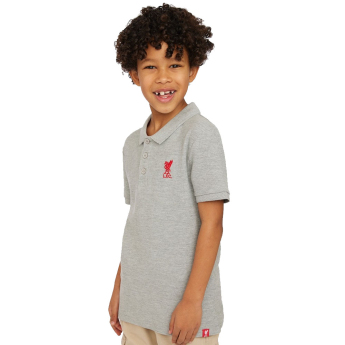 FC Liverpool dětské polo tričko grey