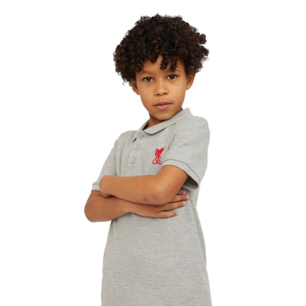 FC Liverpool dětské polo tričko grey