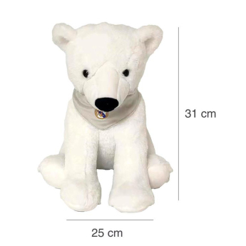 Real Madrid plyšový medvídek ice 30 cm