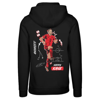 Bayern Mnichov pánská mikina s kapucí Kane black