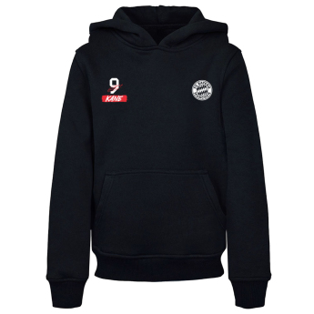 Bayern Mnichov dětská mikina s kapucí Kane black