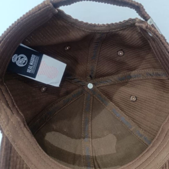 Real Madrid čepice baseballová kšiltovka No50 marron