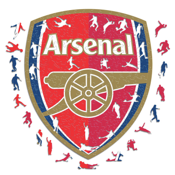 FC Arsenal dřevěné puzzle Crest 150 ks