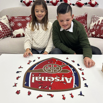 FC Arsenal dřevěné puzzle Crest 150 ks
