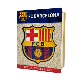 FC Barcelona dřevěné puzzle Crest 270 pcs