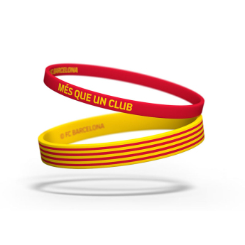 FC Barcelona gumový náramek 2pack Seneyra
